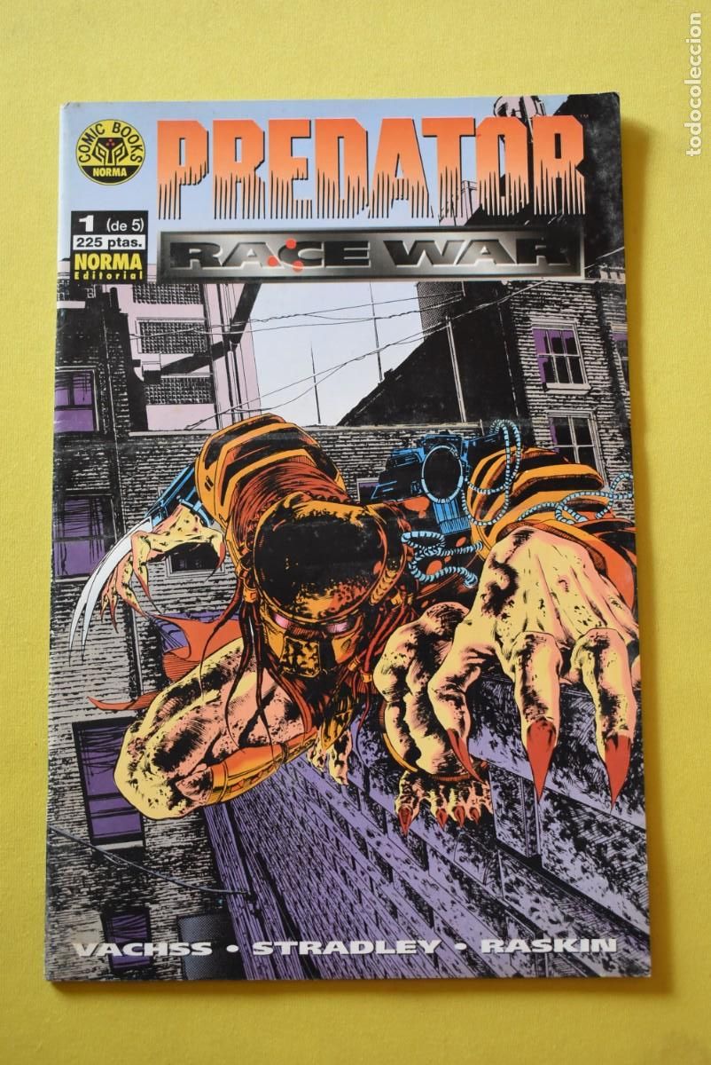 C&oacute;mics: Comic Predator. Race War. N. &ordm; 1 de 5. Norma editorial - Foto 1