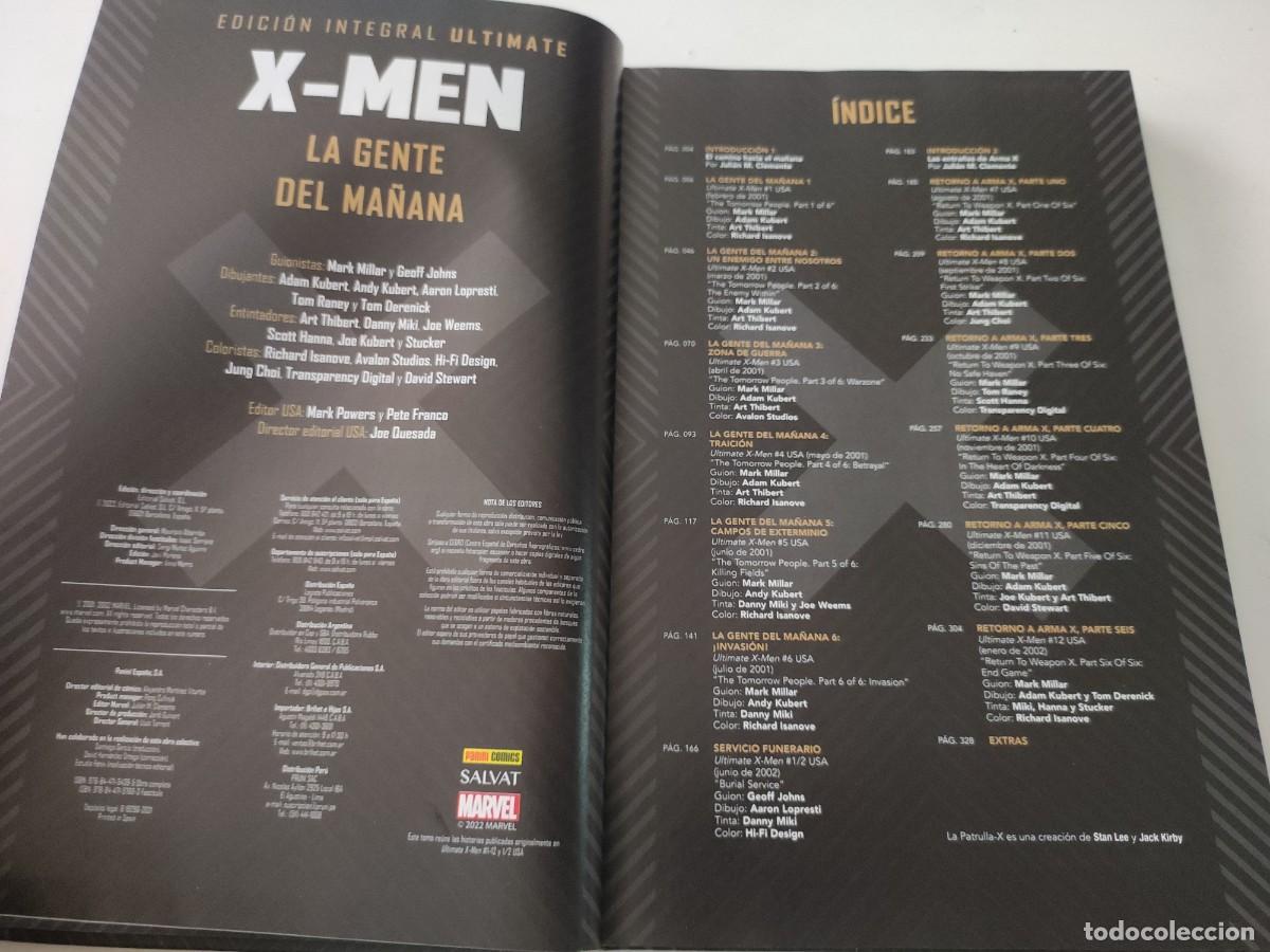 C&oacute;mics: X-Men. Edici&oacute;n Integral Ultimate. La gente del ma&ntilde;ana. - Foto 3