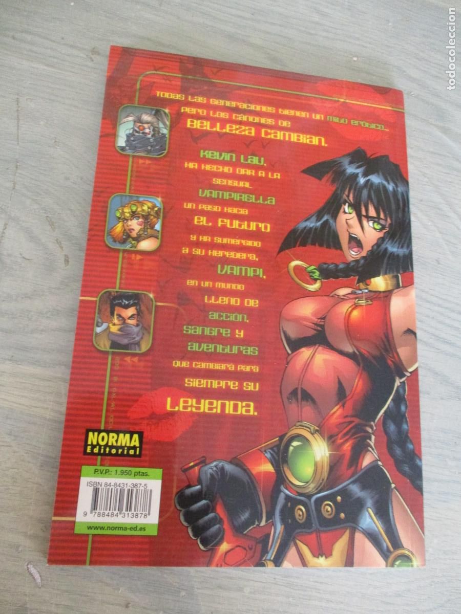 C&oacute;mics: NORMA, VAMPI, BESO DE DOBLE FILO-2001 - Foto 3