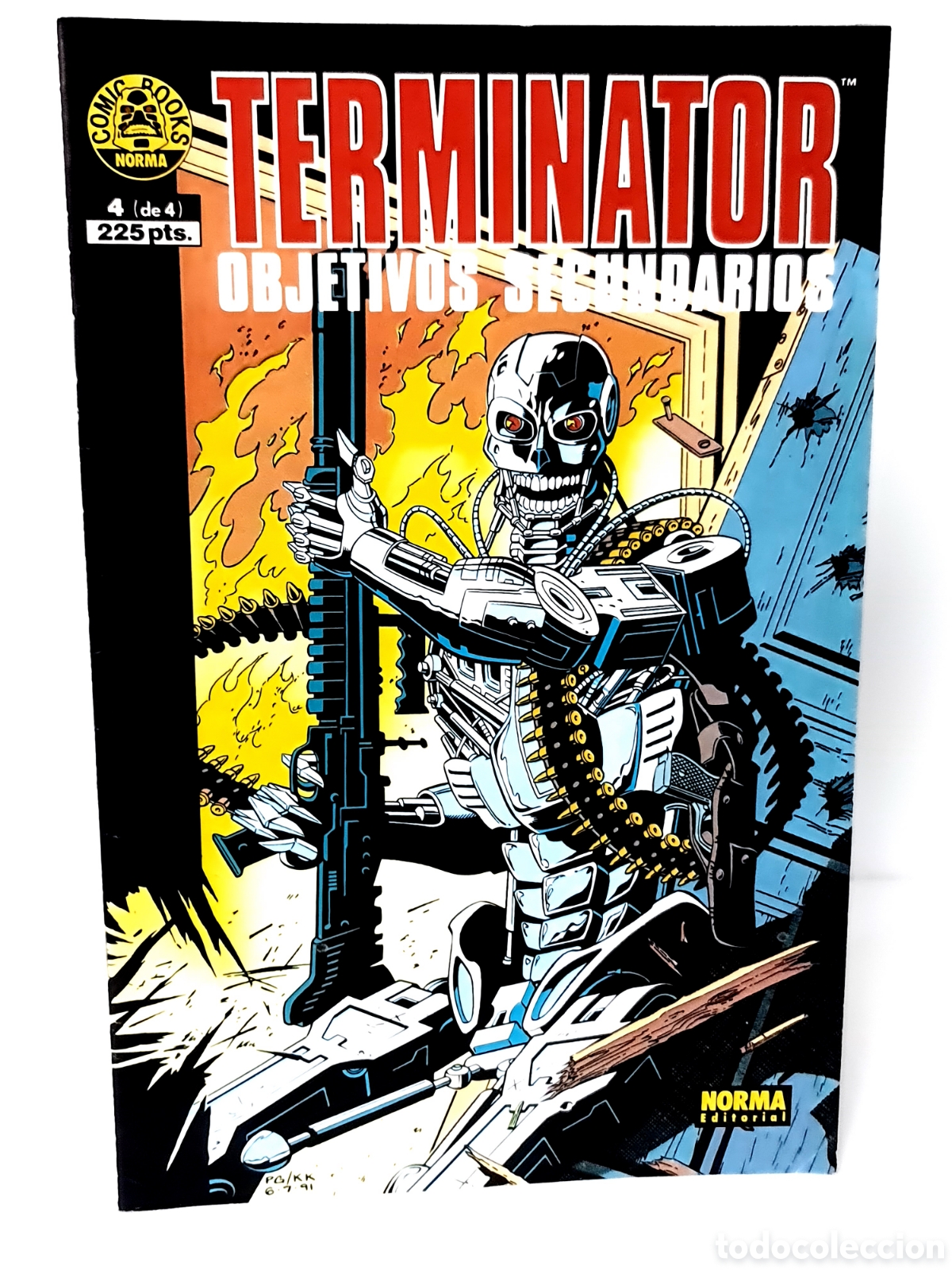 C&oacute;mics: EXCELENTE ESTADO TERMINATOR 4 OBJETIVOS SECUNDARIOS COMICS NORMA GRAPA - Foto 1