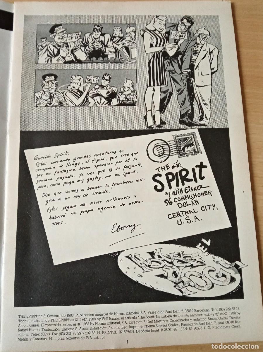 C&oacute;mics: LOTE DE 8 COMICS DE &rdquo;SPIRIT&rdquo; - Foto 4