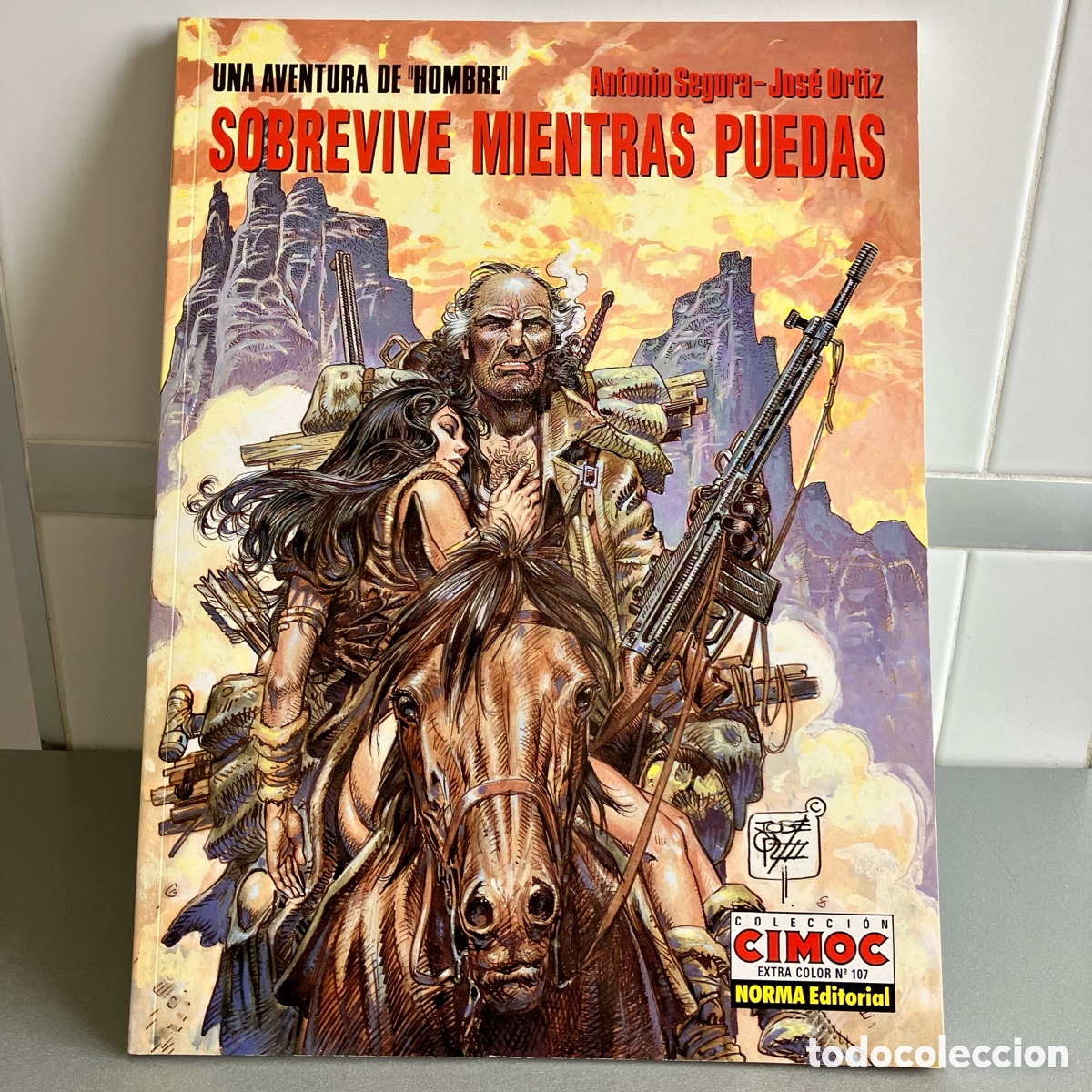 C&oacute;mics: Hombre: 4 c&oacute;mics Cimoc Extra Color, Norma - Impecables - Foto 3