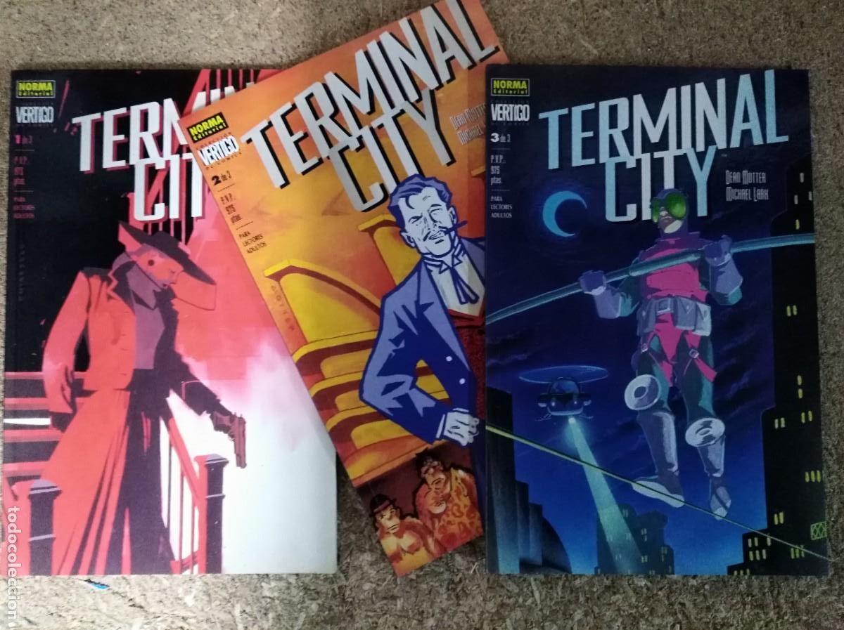 C&oacute;mics: Terminal City.Completa 3 comics.Vertigo.Norma - Foto 1