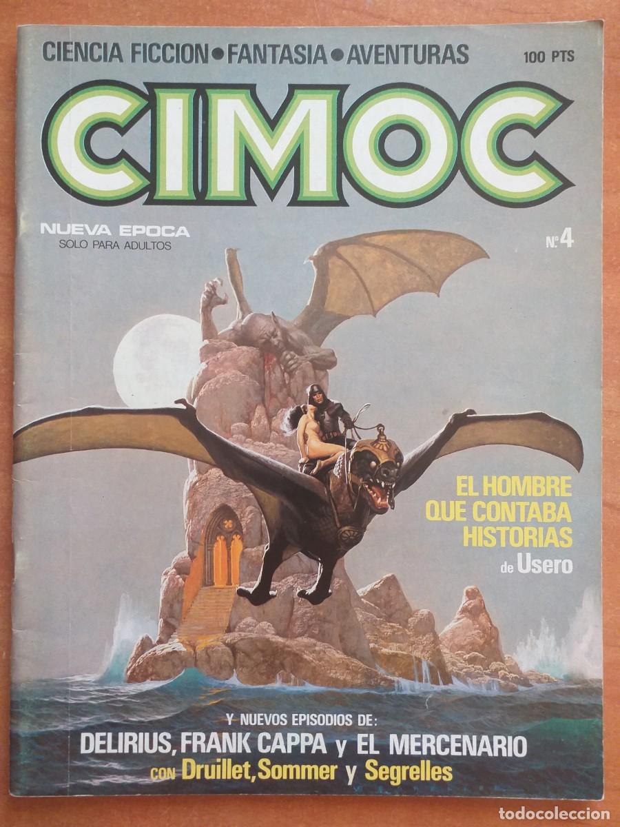 C&oacute;mics: CIMOC, NUEVA &Eacute;POCA - N&ordm; 4 / CON EPISODIO DEL MERCENARIO - SEGUELLES - Foto 1