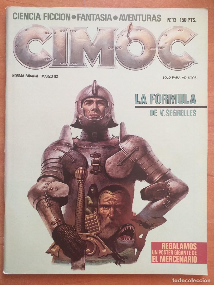 C&oacute;mics: CIMOC N&ordm; 13 - CON PRESENCIA DEL MERCENARIO - SEGRELLES - Foto 1