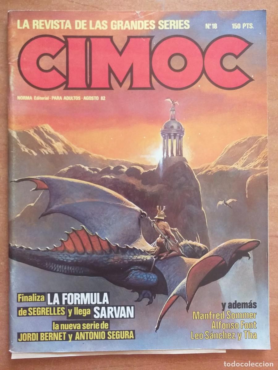 C&oacute;mics: CIMOC N&ordm; 18 - CON PRESENCIA DEL MERCENARIO - SEGRELLES - Foto 1