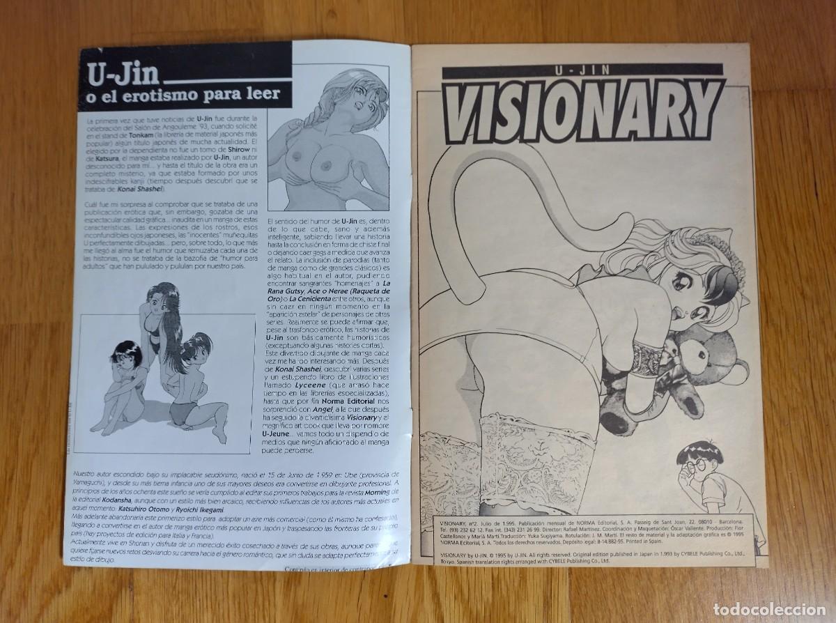 C&oacute;mics: COMIC MANGA U-JIN VISIONARY N&Uacute;MERO 2 - Foto 3