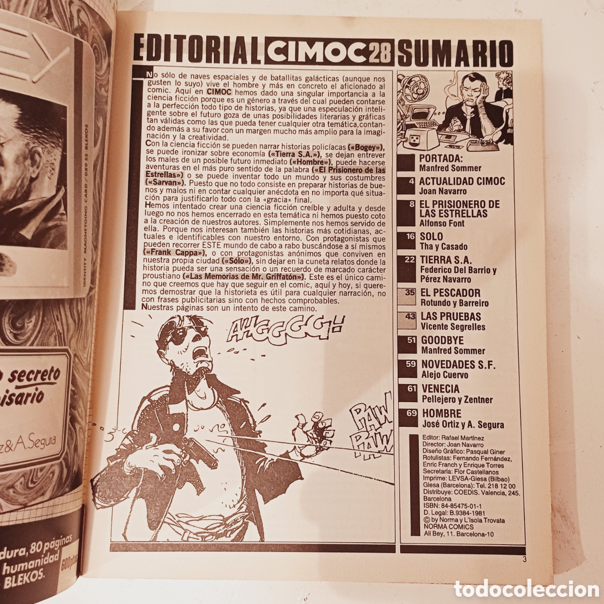 C&oacute;mics: Comic CIMOC nueva &eacute;poca NORMA editorial N&deg; 28 - Foto 3