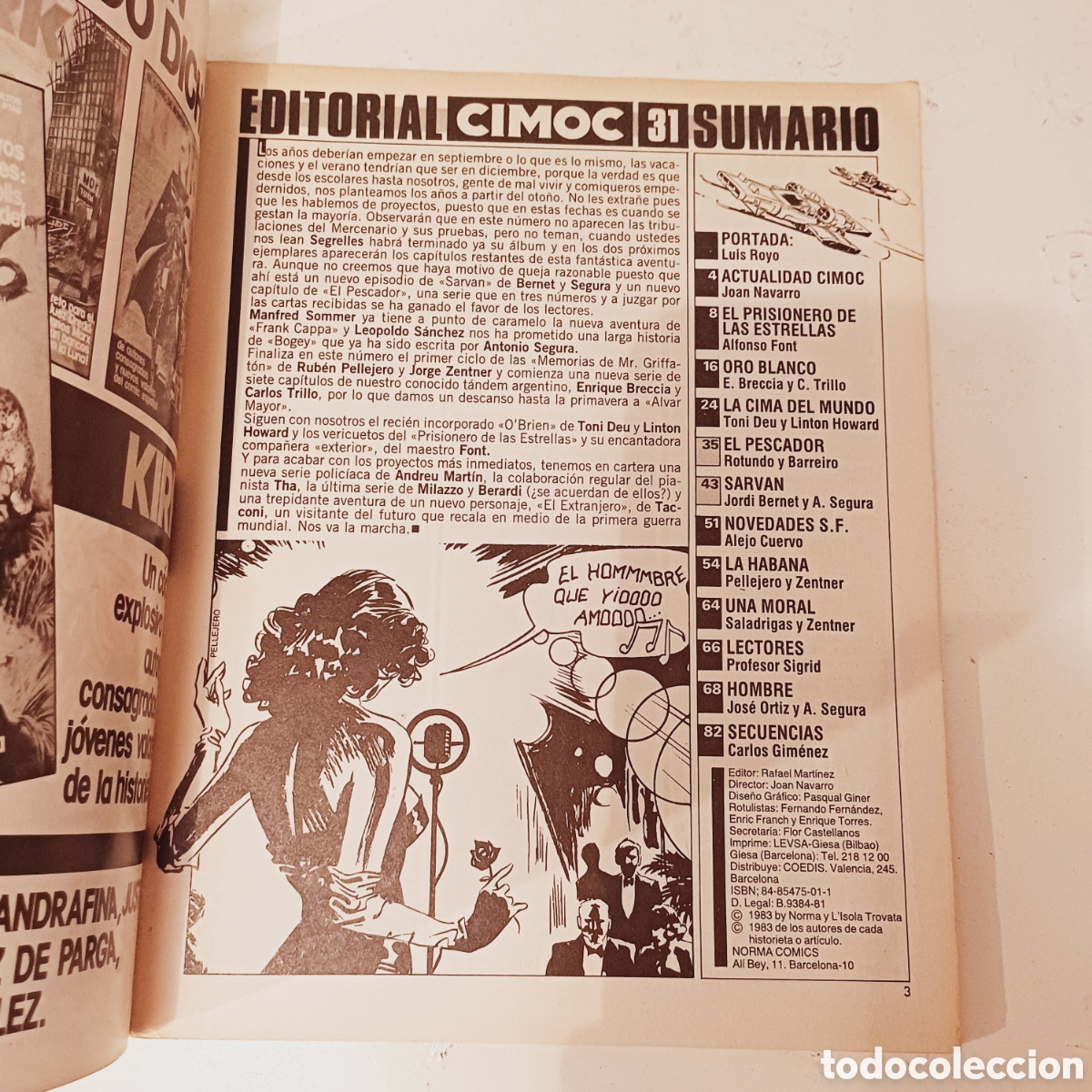 C&oacute;mics: Comic CIMOC nueva &eacute;poca NORMA editorial N&deg; 31 - Foto 3