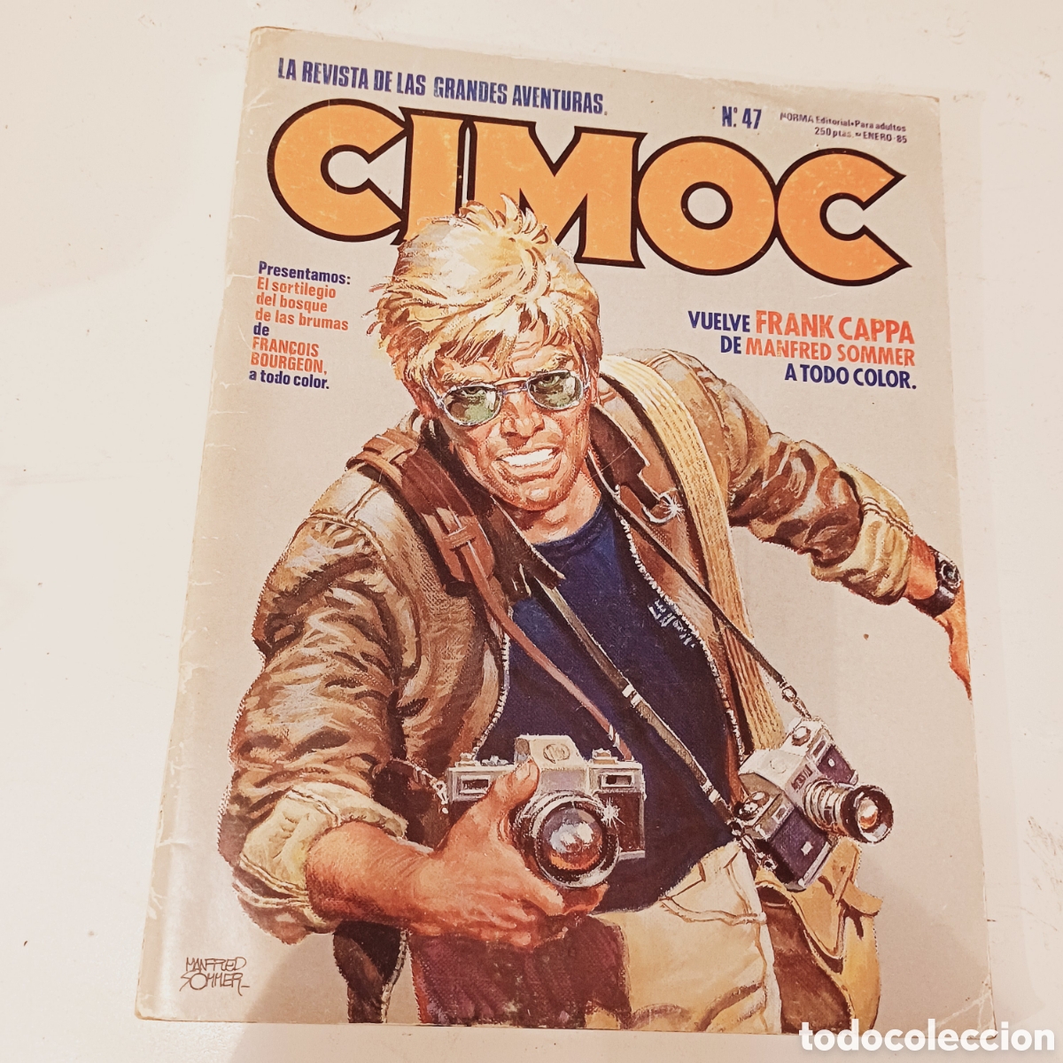 C&oacute;mics: Comic CIMOC nueva &eacute;poca NORMA editorial N&deg; 47 Frank Capra - Foto 1