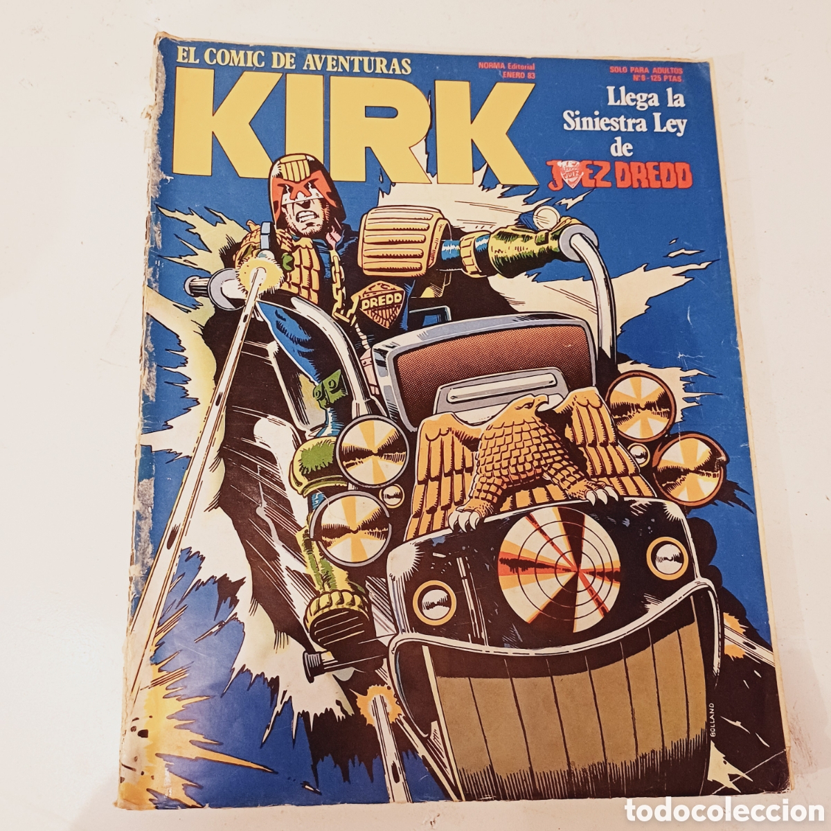 C&oacute;mics: Comic Sargento KIRK N &deg; 8 NORMA c&oacute;mics desretapado - Foto 1
