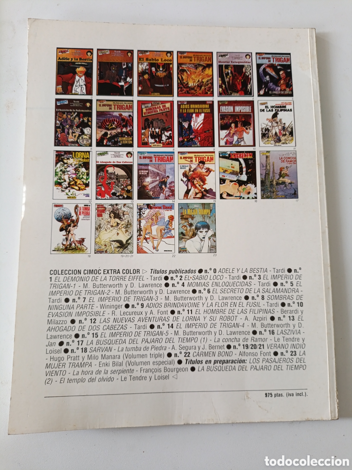 C&oacute;mics: La mujer trampa .Bilal 1986 - Foto 2