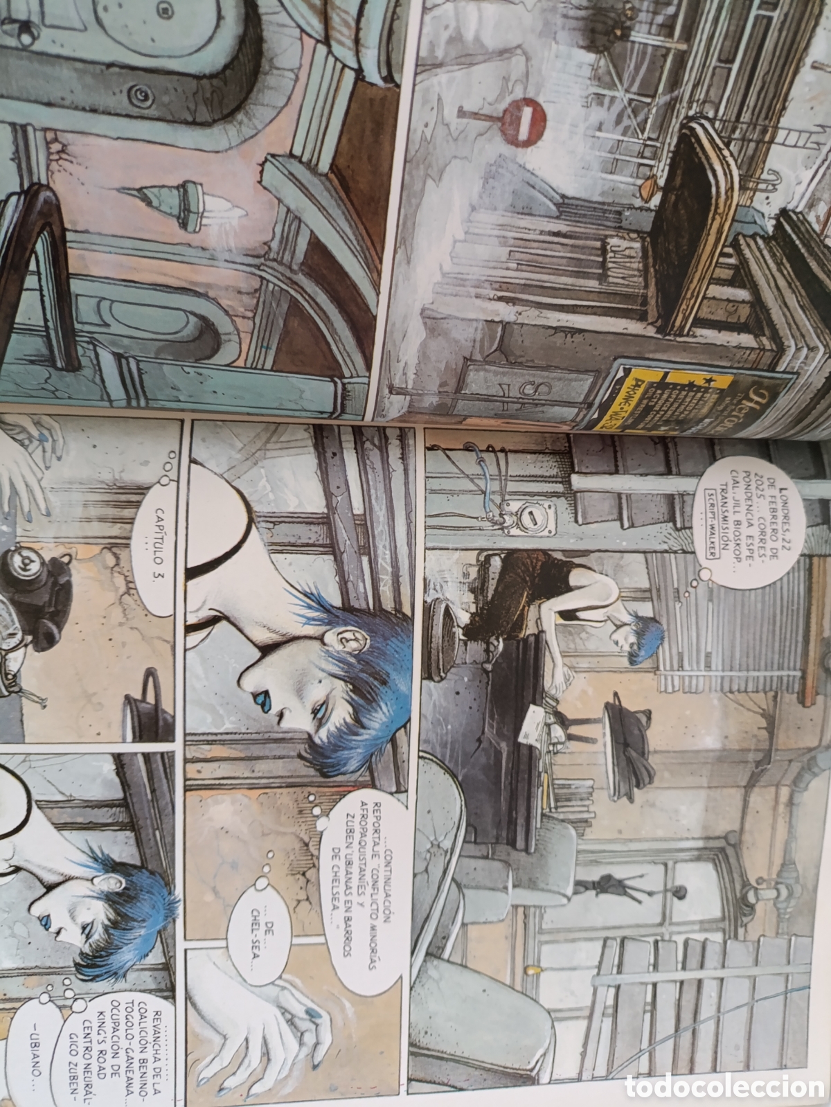 C&oacute;mics: La mujer trampa .Bilal 1986 - Foto 6