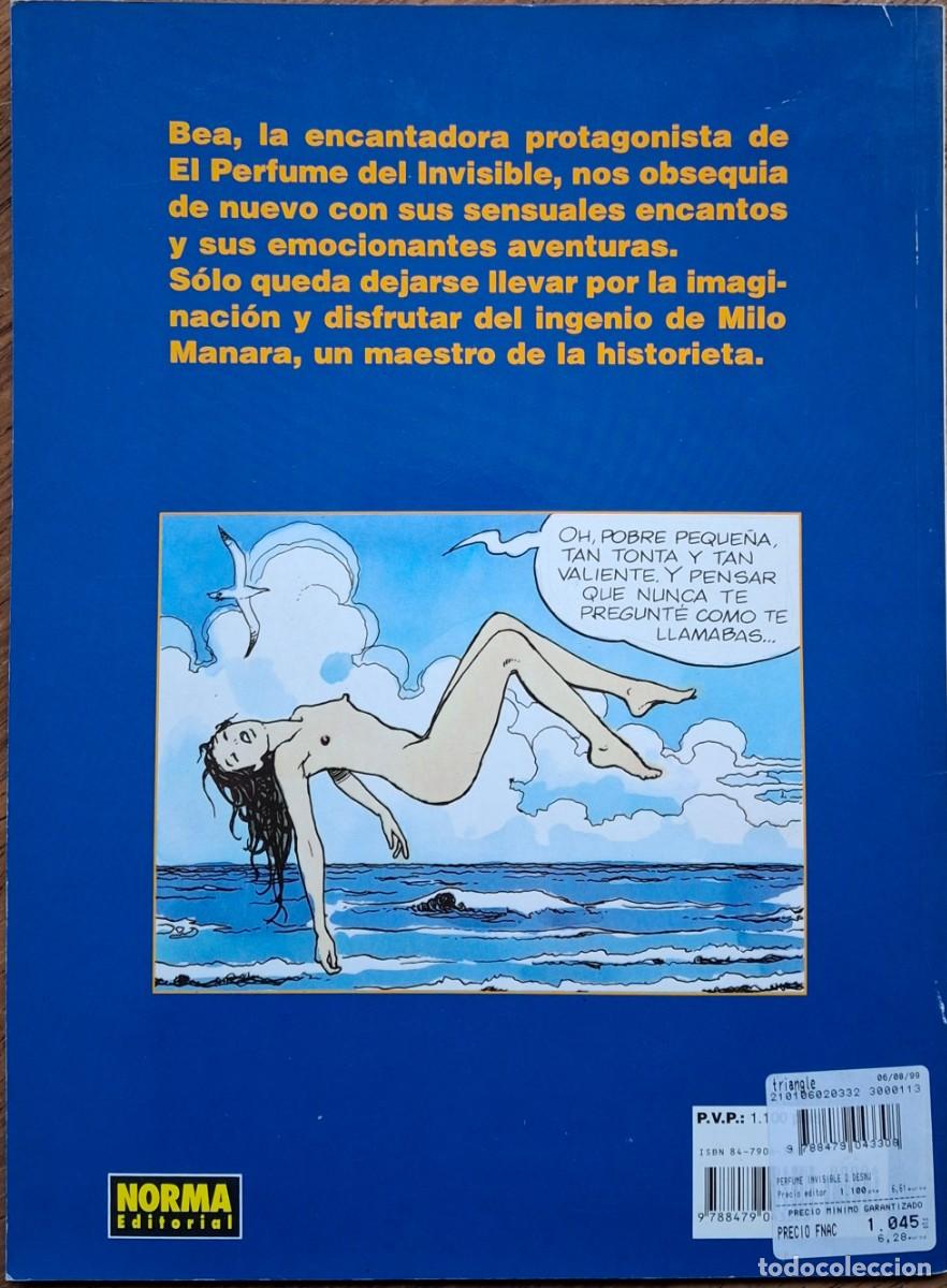 C&oacute;mics: Pack de 2 C&oacute;mics de Milo Manara: El Perfume del Invisible y Desnuda de la Ciudad - Norma Editorial - Foto 5