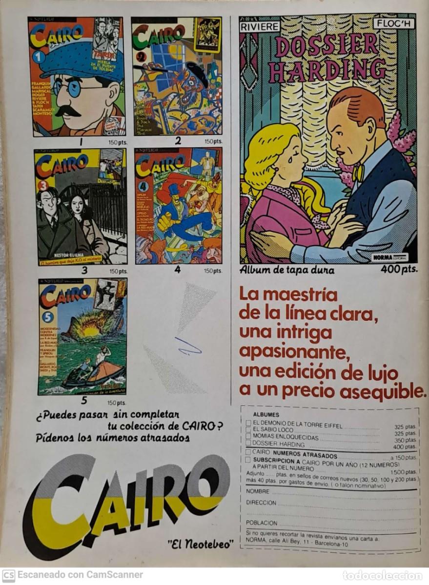 C&oacute;mics: Revista CAIRO n&ordm; 6 Junio 1982 - Foto 2