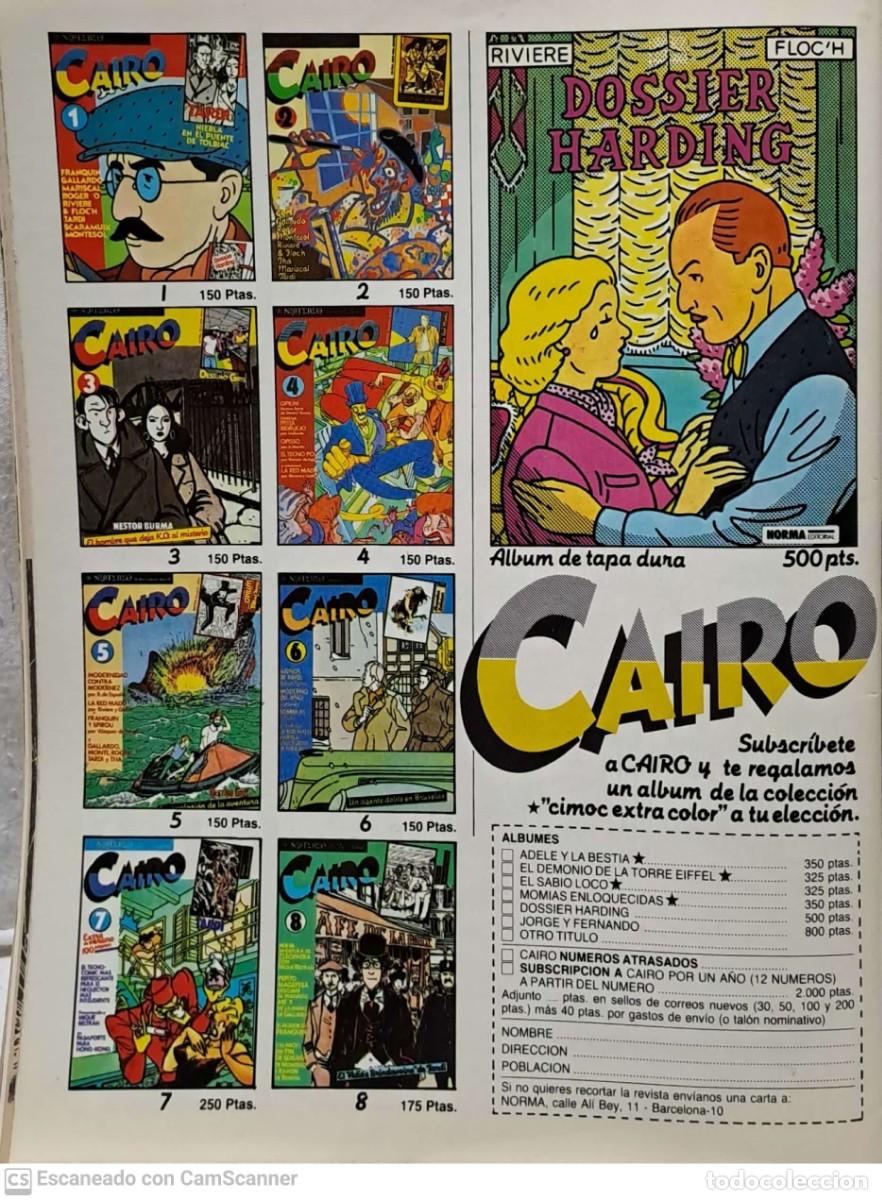 C&oacute;mics: Revista CAIRO n&ordm; 9 Octubre 1982 - Foto 2
