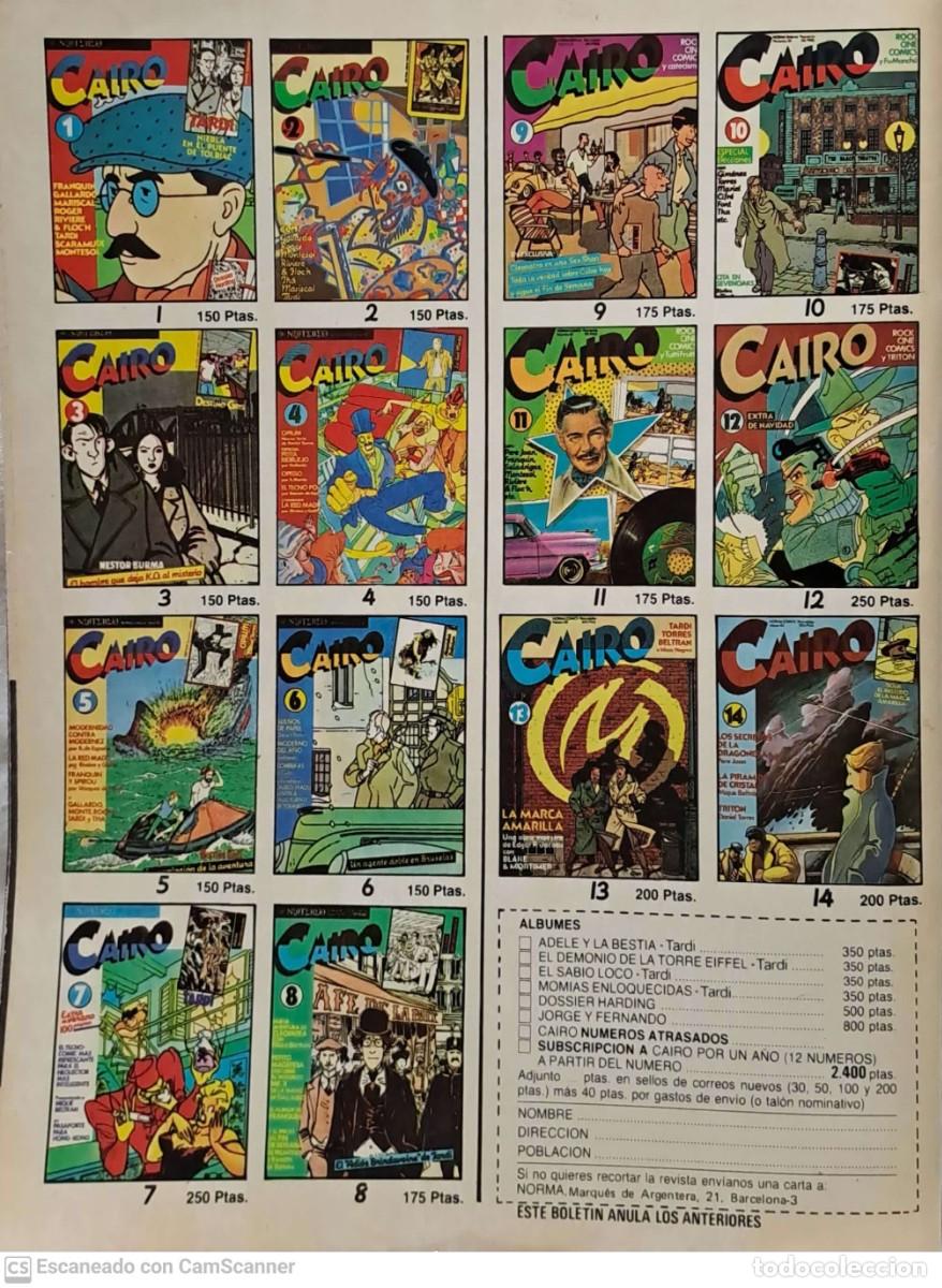C&oacute;mics: Revista CAIRO n&ordm; 15 Abril 1983 - Foto 2