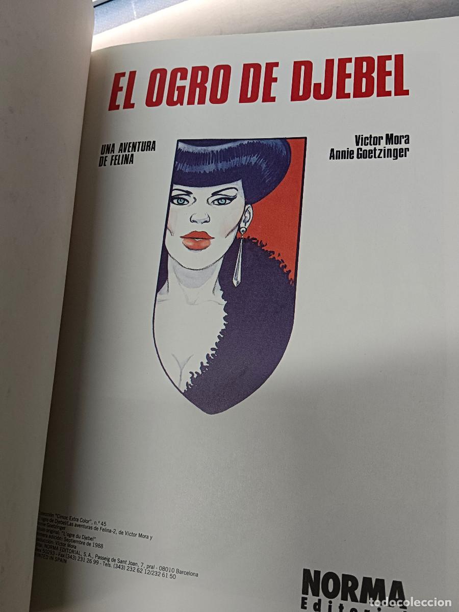 C&oacute;mics: comic underground, EL OGRO DE DJEBEL - FELINA 2 - 1988 - Foto 3
