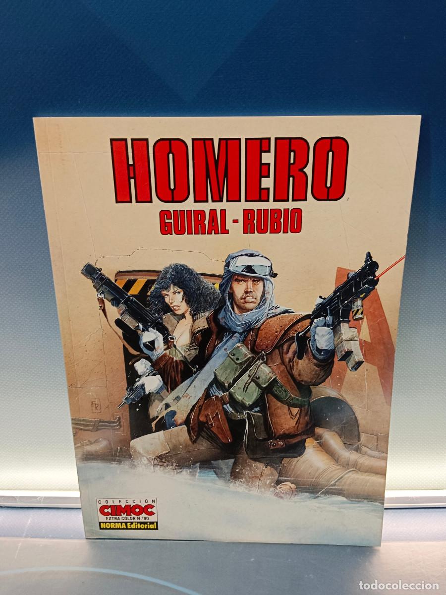 C&oacute;mics: comic, HOMERO - COMIC DE GUIRAL & RUBIO - NORMA EDITORIAL 1&ordf; EDICI&Oacute;N 1992 - Foto 1