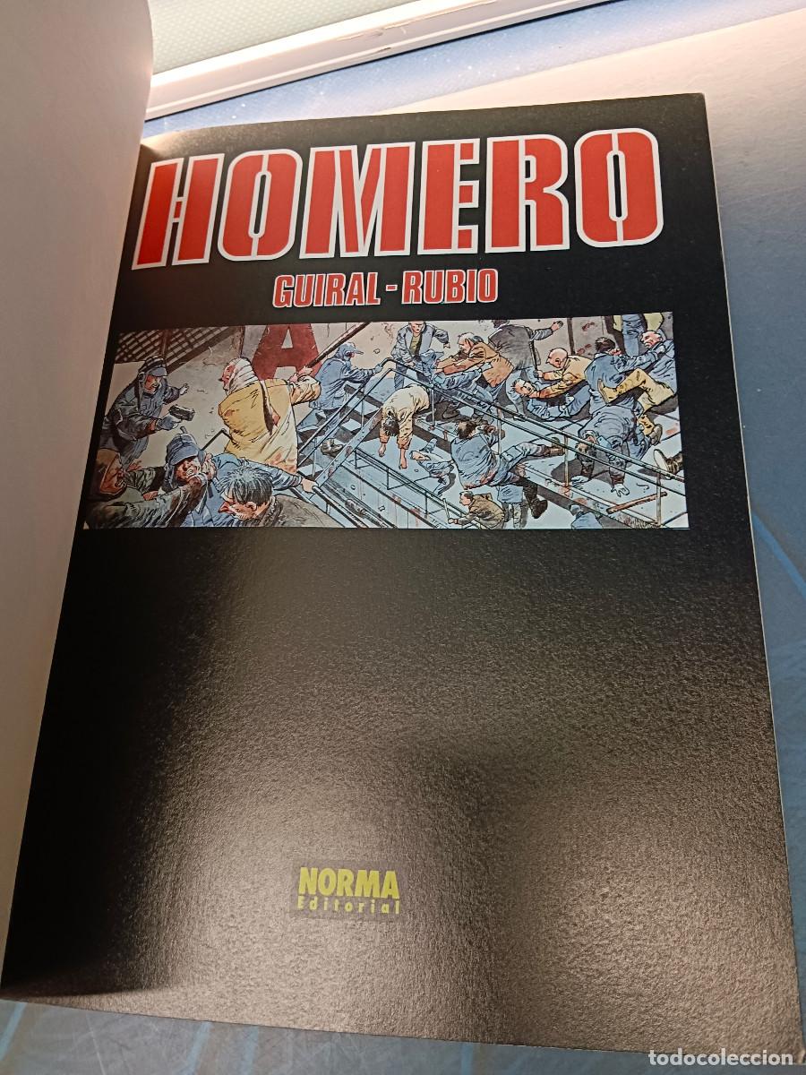 C&oacute;mics: comic, HOMERO - COMIC DE GUIRAL & RUBIO - NORMA EDITORIAL 1&ordf; EDICI&Oacute;N 1992 - Foto 4