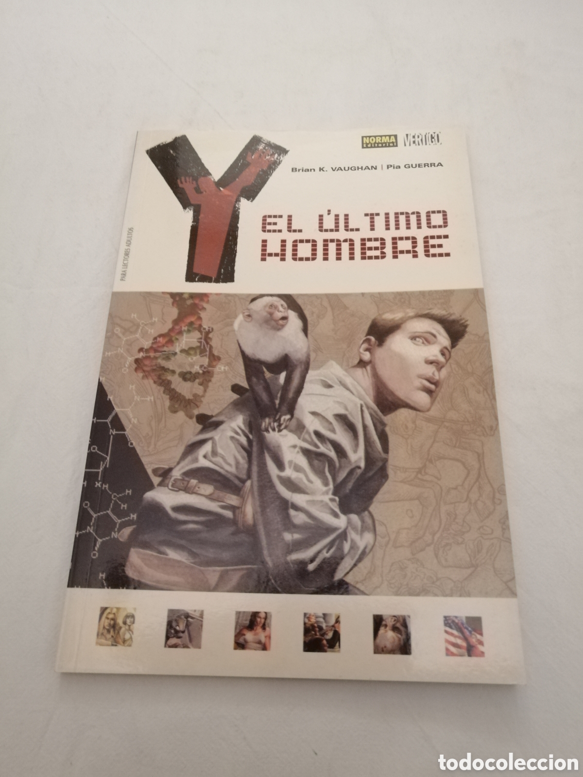 C&oacute;mics: Comic libro tomo el &uacute;ltimo hombre norma v&eacute;rtigo 2003 - Foto 1