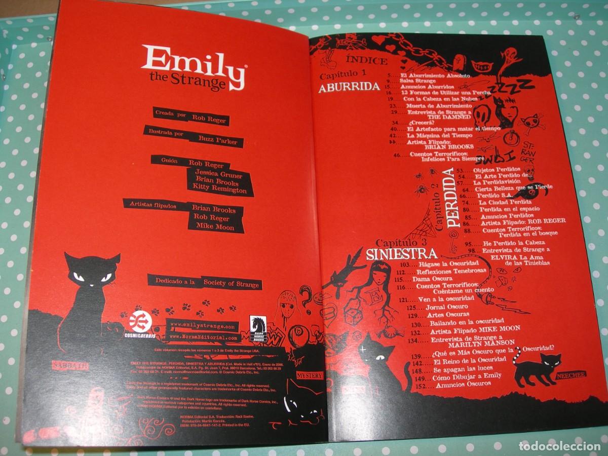 C&oacute;mics: EMILY THE STRANGE / PERDIDA, SINIESTRA Y ABURRIDA / COMICS - Foto 3