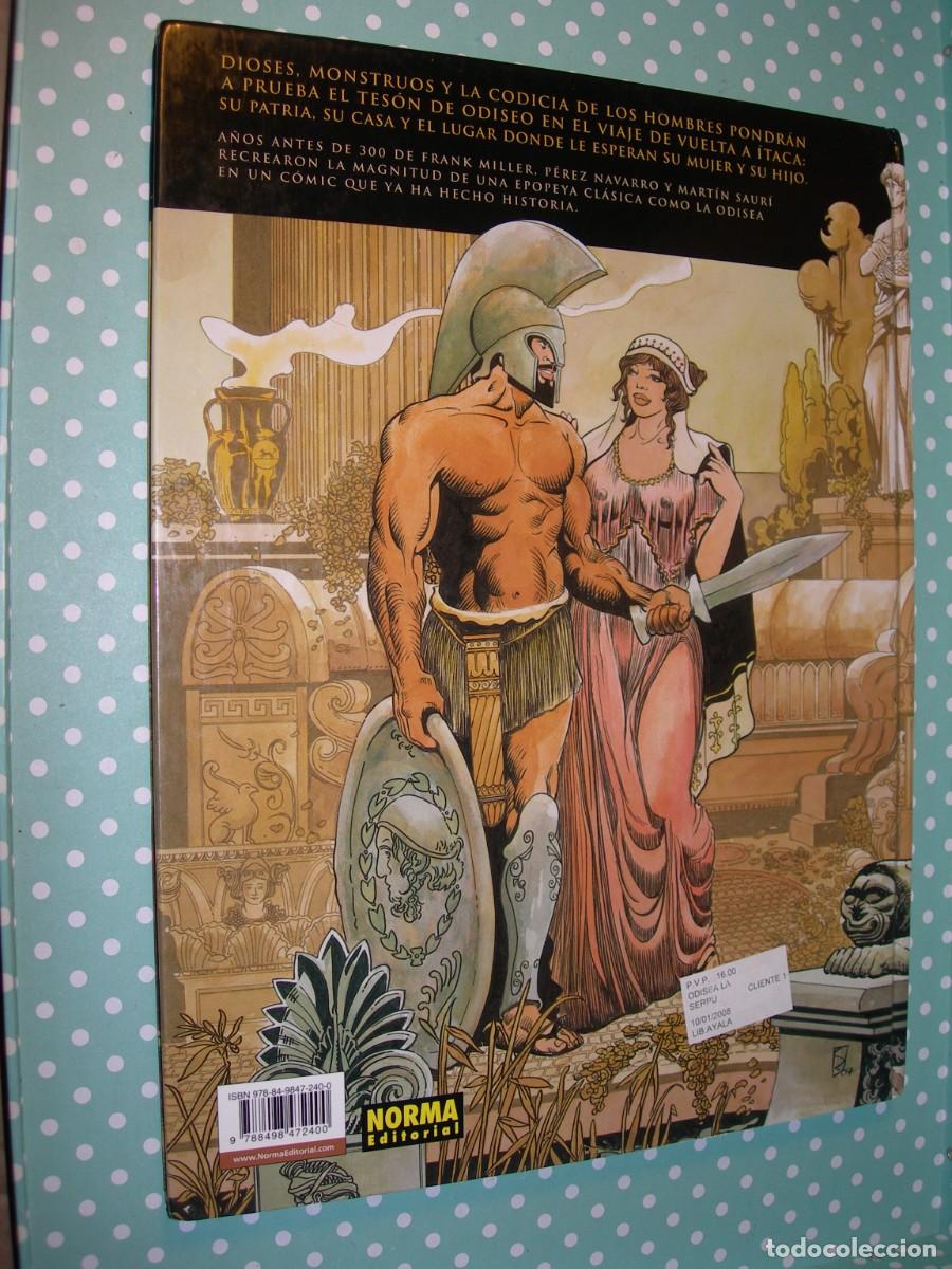 C&oacute;mics: LA ODISEA / P&Eacute;REZ NAVARRO - MART&Iacute;N SAUR&Iacute; / NORMA / COMICS - Foto 2