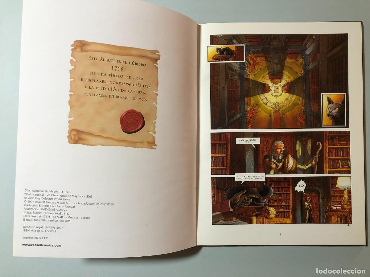C&oacute;mics: Giss. Cr&oacute;nicas de Mag&oacute;n 4 Exilio - Edici&oacute;n numerada - Foto 3