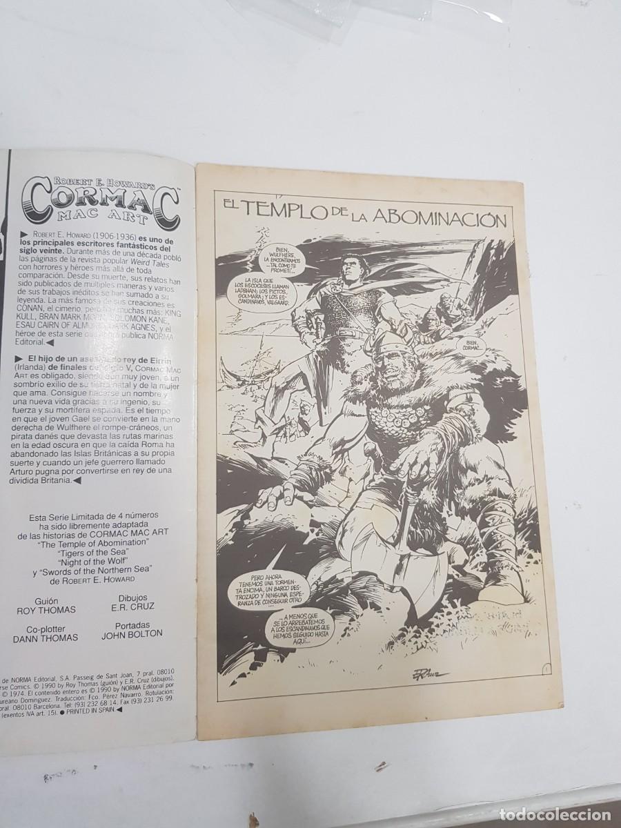 C&oacute;mics: Comic CormaC Mac Art Miniserie 1 de 4 Norma editorial - Foto 2