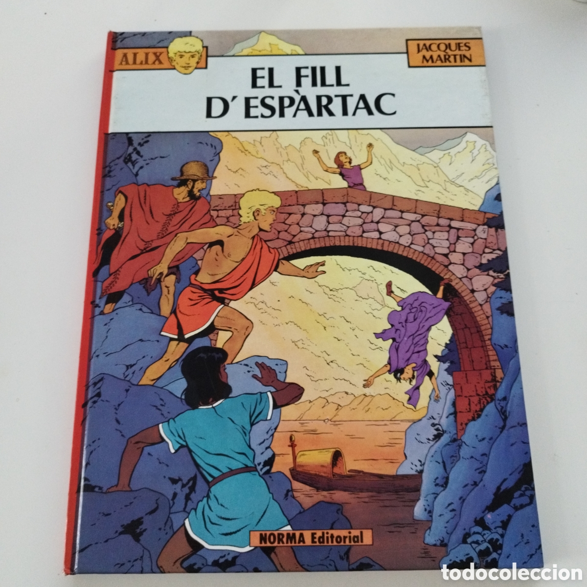 Comics: ALIX / EL FILL D'ESPARTAC / CATALAN / TAPA DURA / NORMA EDITORIAL