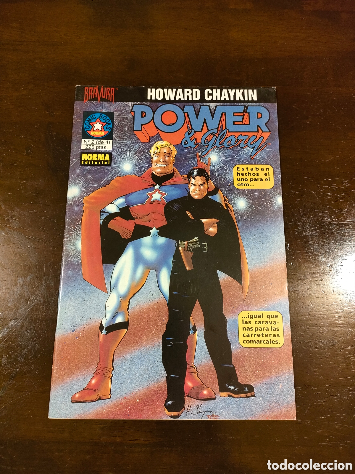 C&oacute;mics: POWER & GLORY - HOWARD CHAYKIN - MINISERIE COMPLETA 4 NUMEROS - NORMA EDITORIAL - Foto 4