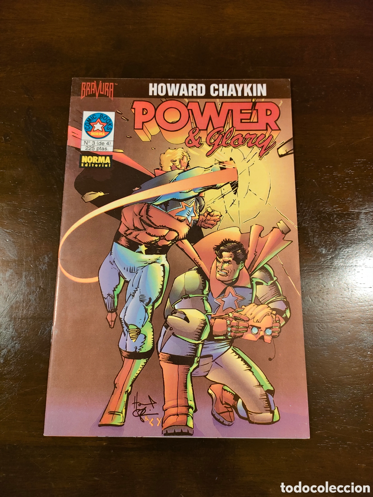 C&oacute;mics: POWER & GLORY - HOWARD CHAYKIN - MINISERIE COMPLETA 4 NUMEROS - NORMA EDITORIAL - Foto 5