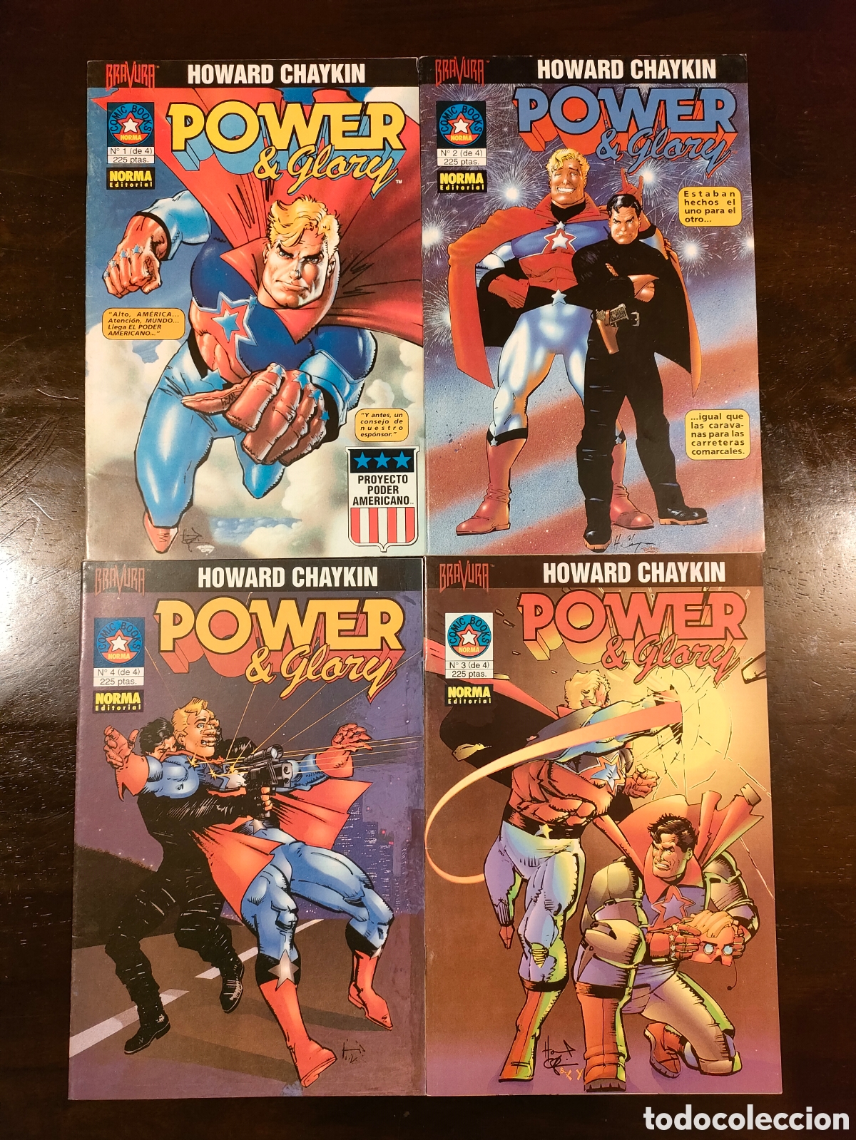 C&oacute;mics: POWER & GLORY - HOWARD CHAYKIN - MINISERIE COMPLETA 4 NUMEROS - NORMA EDITORIAL - Foto 1