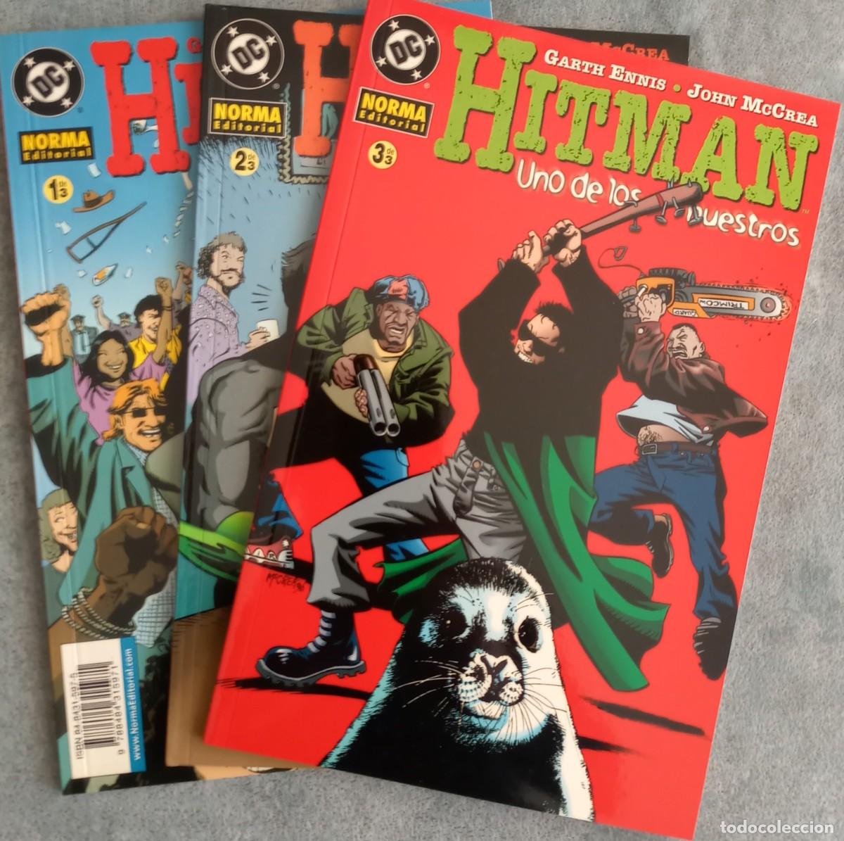 C&oacute;mics: HITMAN, UNO DE LOS NUESTROS de Ennis y McCrea. NORMA EDITORIAL (Miniserie completa de 3 nos.) - Foto 1