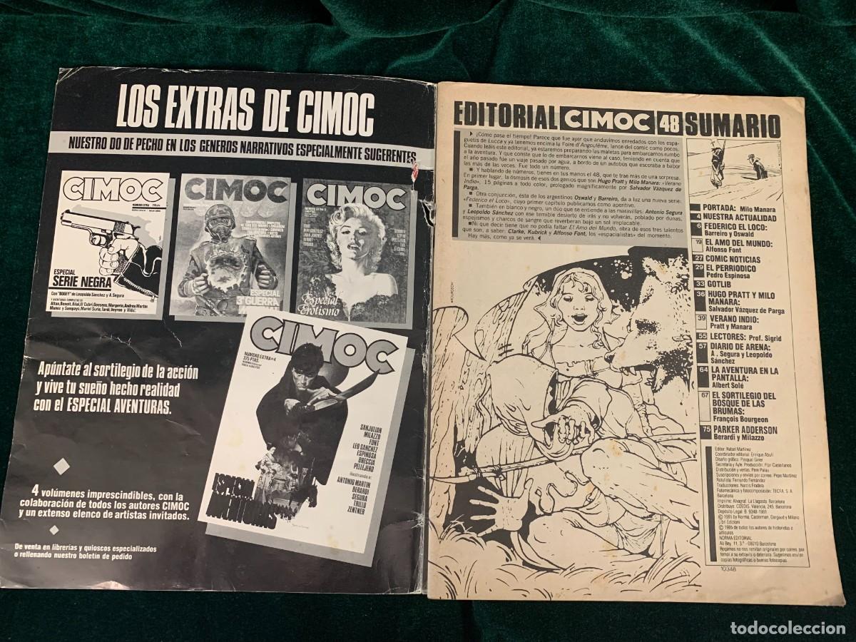 C&oacute;mics: COMIC CIMOC N&ordm; 48 A&Ntilde;O 1985 - Foto 2
