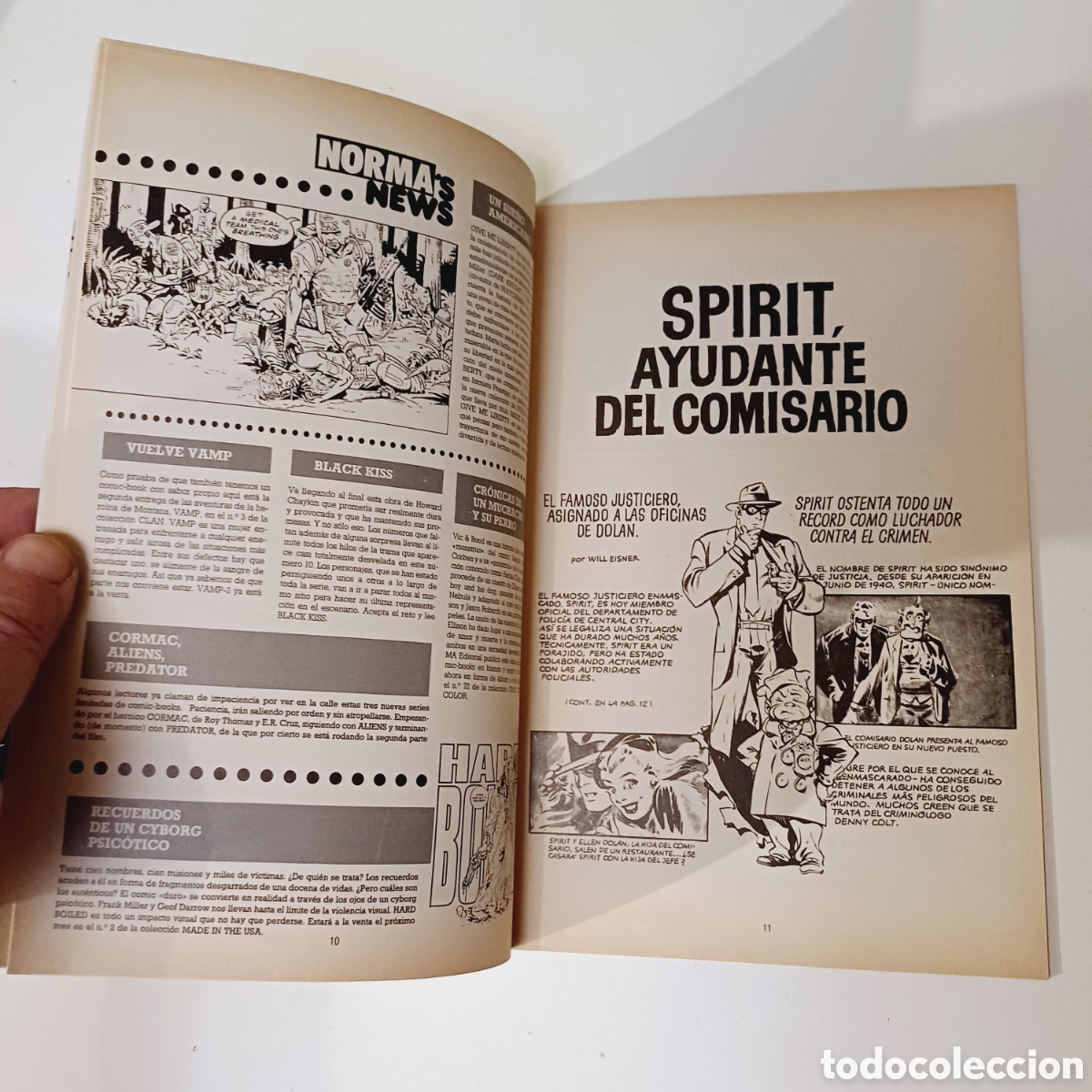 C&oacute;mics: Comic Will Eisner THE SPIRIT - N&deg; 32 - 4 historias completas NORMA COMICS- 1992 - Foto 4
