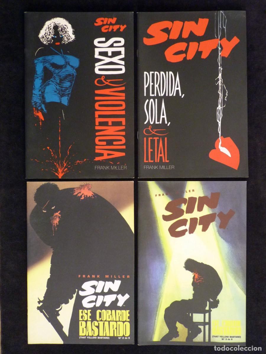 C&oacute;mics: LOTE DE 14 COMICS SIN CITY. ED. NORMA, VARIAS SERIES. LEER - Foto 4