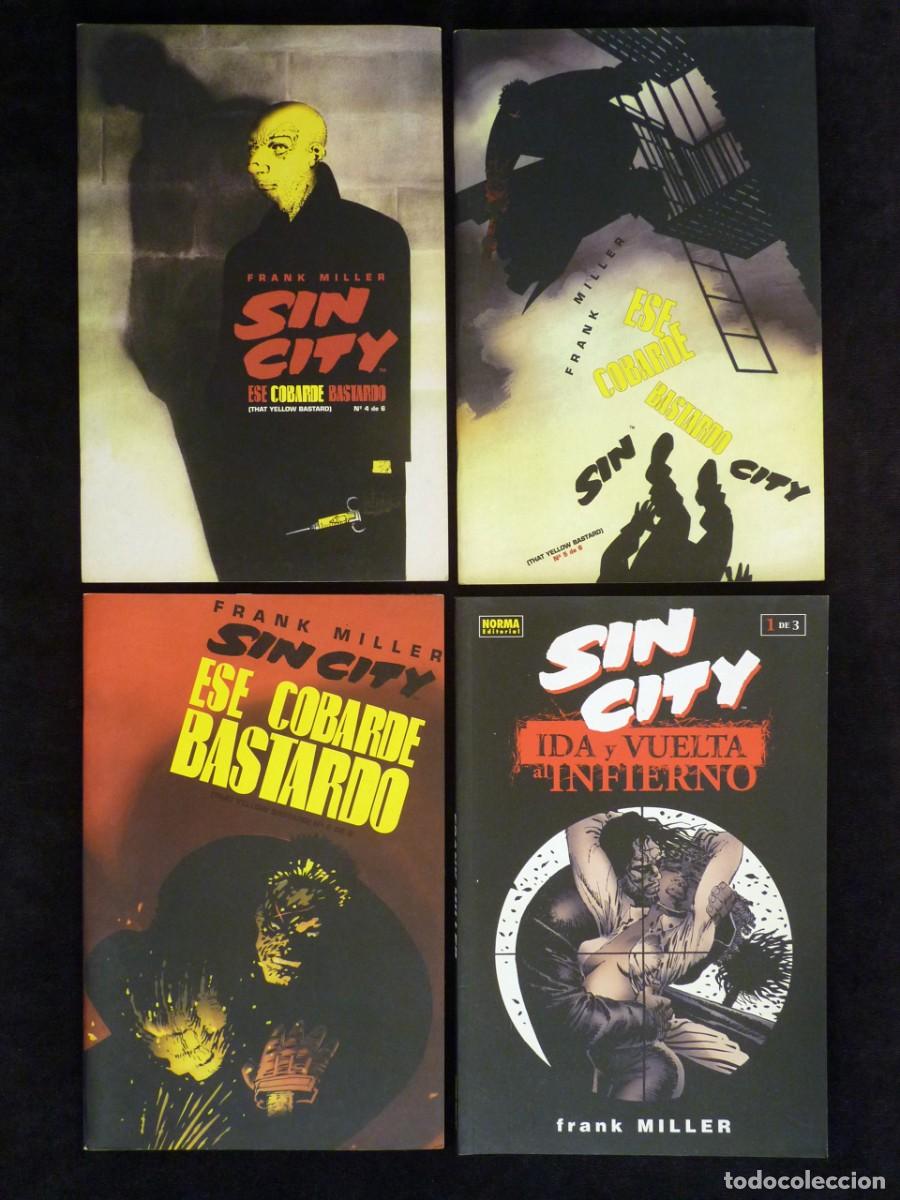 C&oacute;mics: LOTE DE 14 COMICS SIN CITY. ED. NORMA, VARIAS SERIES. LEER - Foto 5