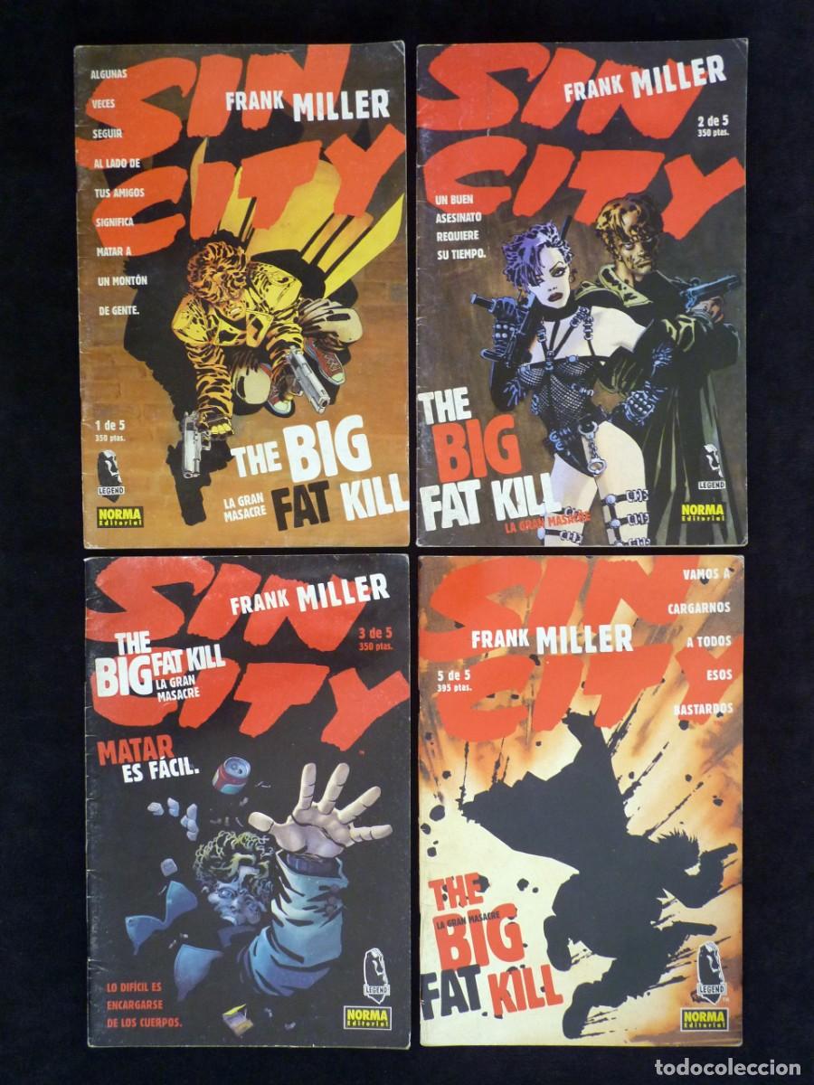 C&oacute;mics: LOTE DE 14 COMICS SIN CITY. ED. NORMA, VARIAS SERIES. LEER - Foto 7