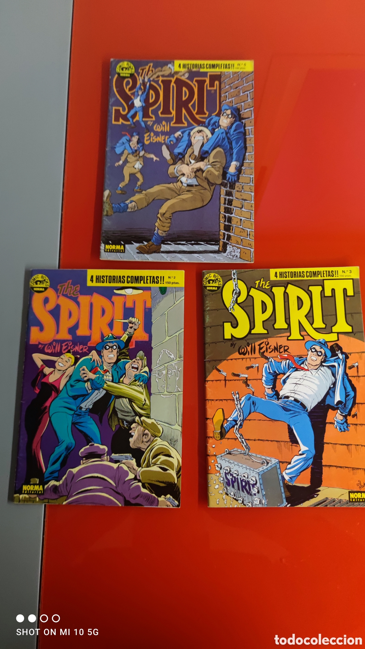 C&oacute;mics: &rdquo;THE SPIRIT&rdquo; DE WILL EISNER (3 EJEMPLARES) NIRMA EDITORIAL - Foto 1