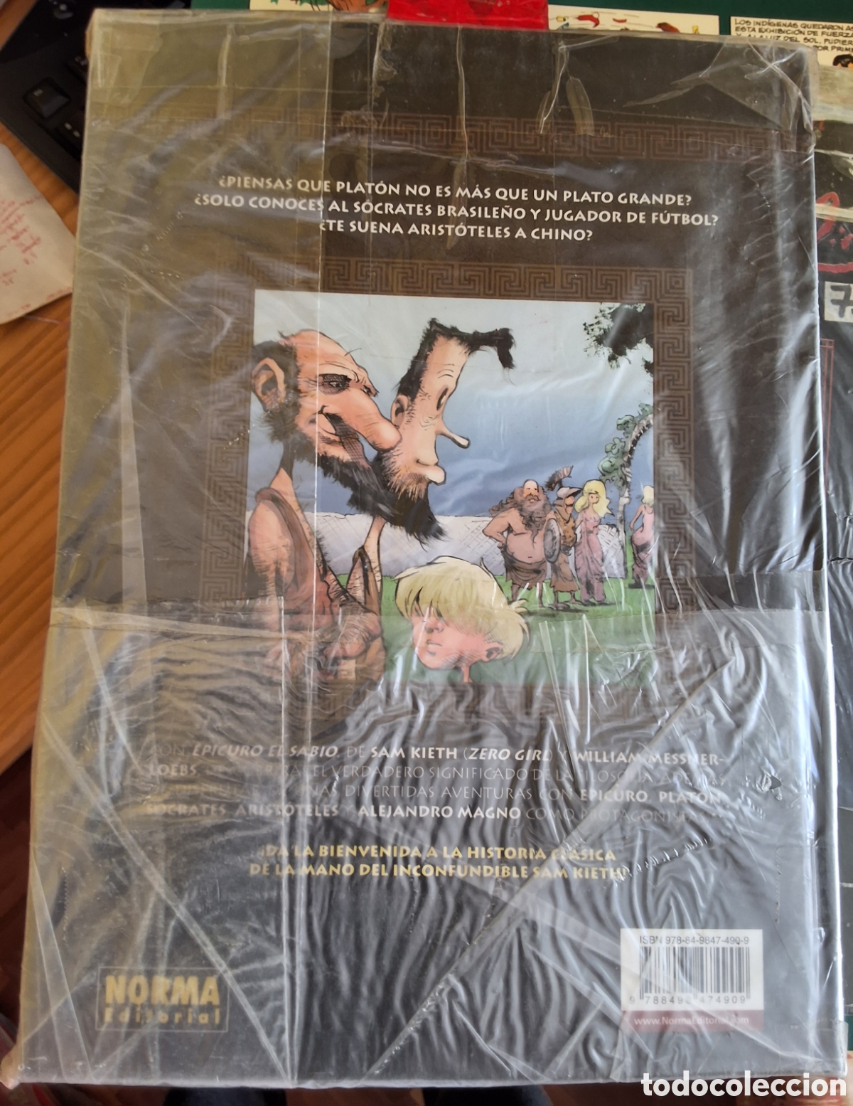 C&oacute;mics: Epicuro el sabio comic de Messner-Loebs y Keith edita norma - Foto 3