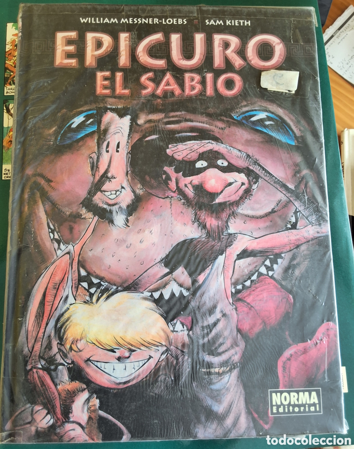C&oacute;mics: Epicuro el sabio comic de Messner-Loebs y Keith edita norma - Foto 1