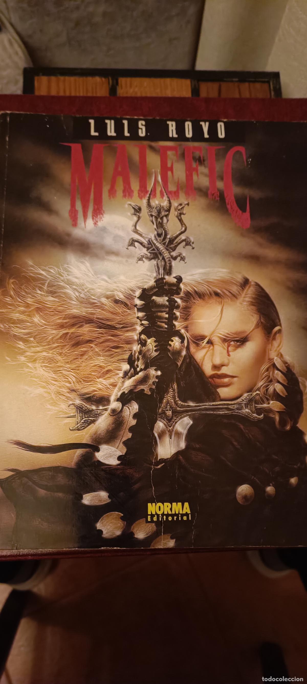 C&oacute;mics: MALEFIC (LUIS ROYO) - NORMA EDITORIAL PRIMERA EDICION - Foto 1