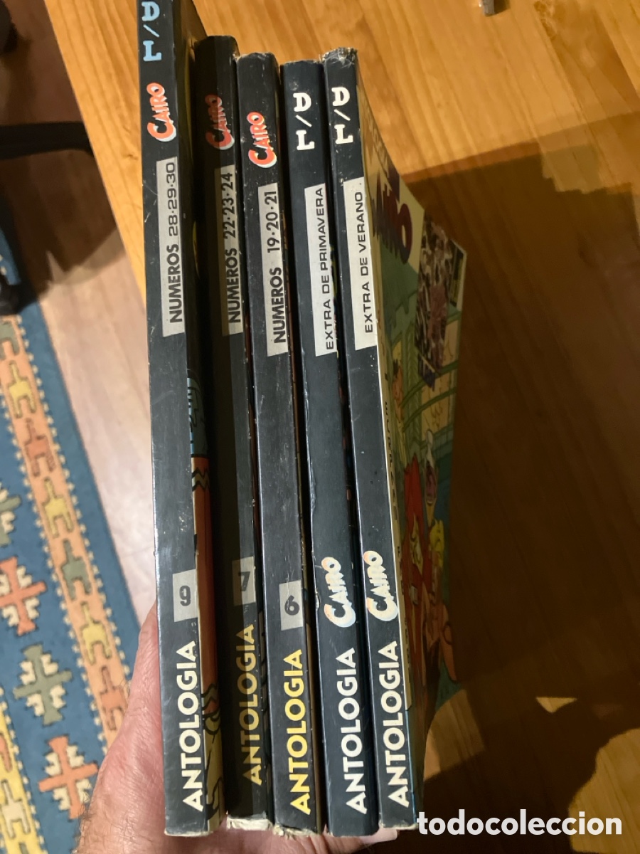 C&oacute;mics: ANTOLOG&Iacute;A CAIRO - LOTE 5 TOMOS - NORMA - Foto 2