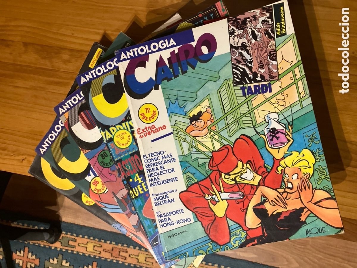 C&oacute;mics: ANTOLOG&Iacute;A CAIRO - LOTE 5 TOMOS - NORMA - Foto 1