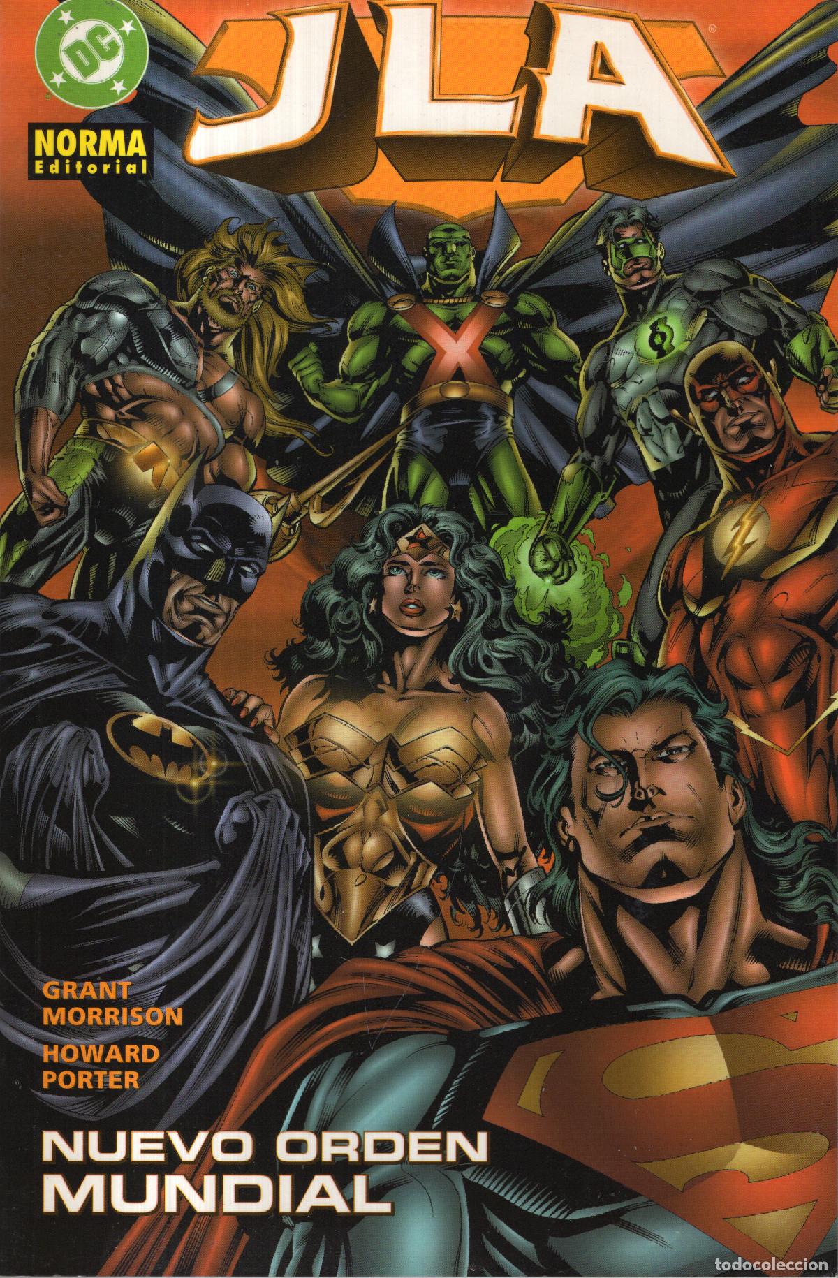 C&oacute;mics: JLA NUEVO ORDEN MUNDIAL (GRANT MORRISON / HOWARD PORTER) NORMA - ESTADO EXCELENTE