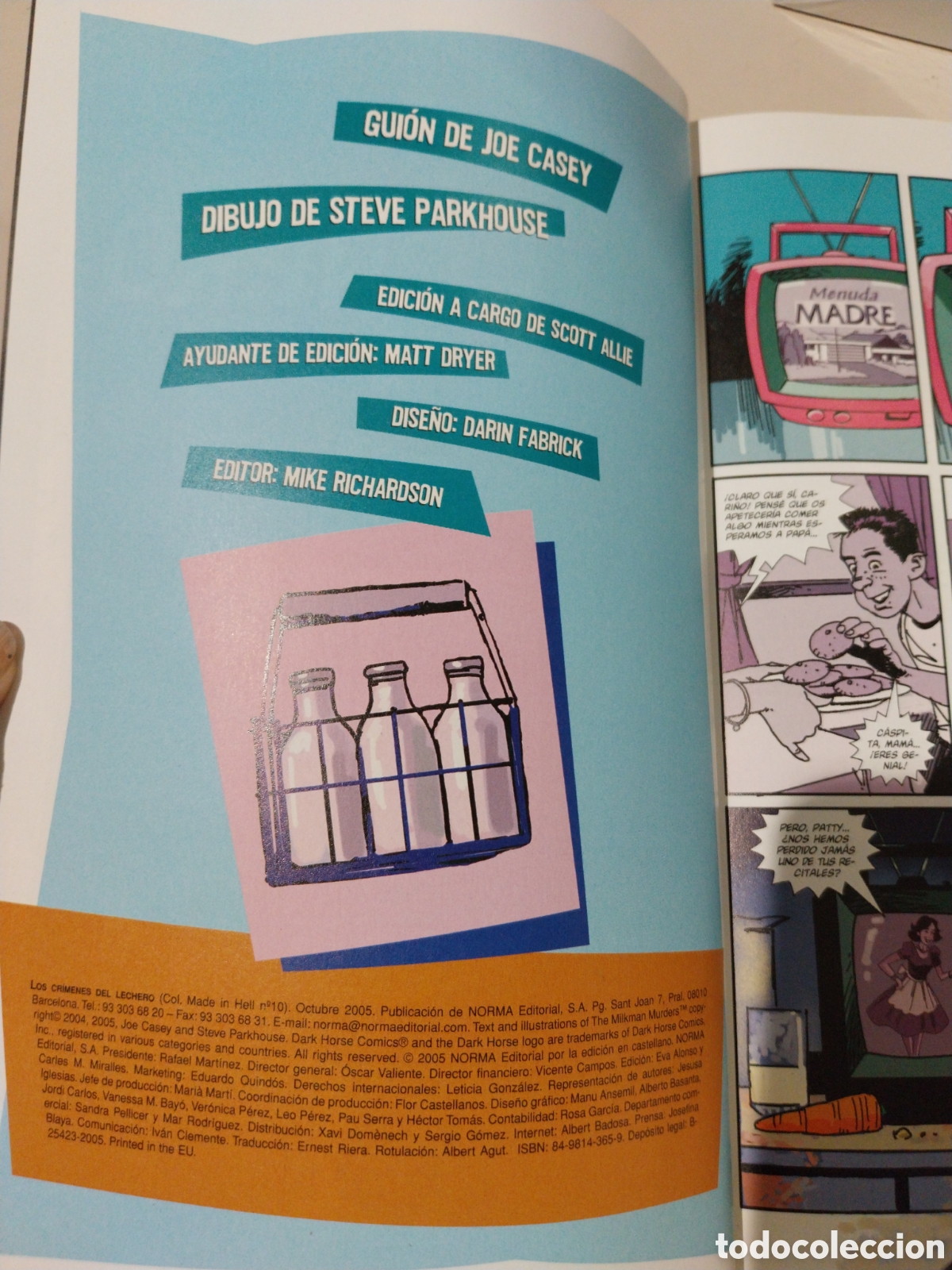 C&oacute;mics: Los crimenes del lechero. C&oacute;mic - Foto 3