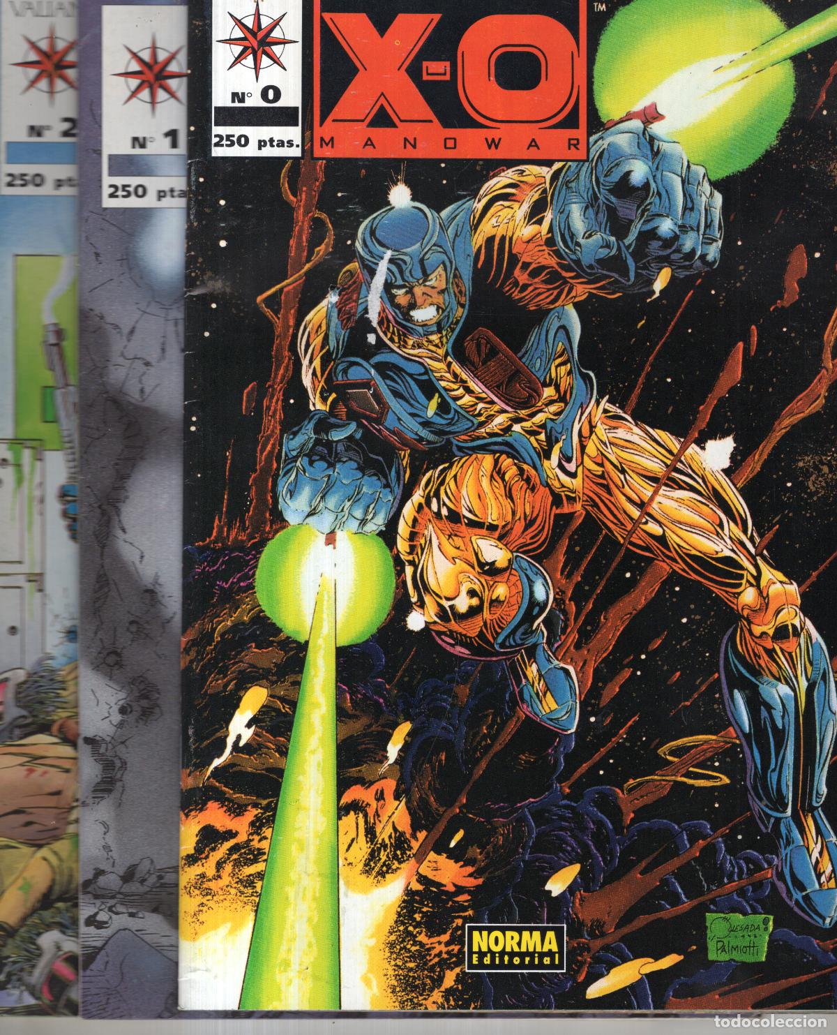 C&oacute;mics: X-O MANOWAR COMPLETA 0 AL 9 - NORMA - MUY BUEN ESTADO - Foto 1