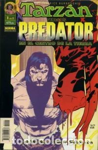 C&oacute;mics: TARZAN VERSUS PREDATOR EN EL CENTRO DE LA TIERRA COMPLETA 2 TOMOS - NORMA - ESTADO EXCELENTE - Foto 2