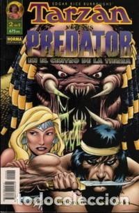 C&oacute;mics: TARZAN VERSUS PREDATOR EN EL CENTRO DE LA TIERRA COMPLETA 2 TOMOS - NORMA - ESTADO EXCELENTE - Foto 3